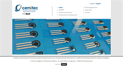 Desktop Screenshot of cemitec.com